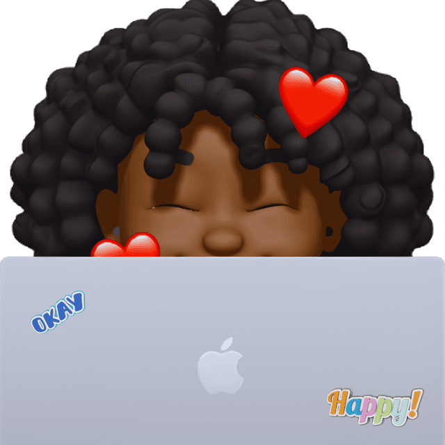 Memoji 3D representando Helen Lima